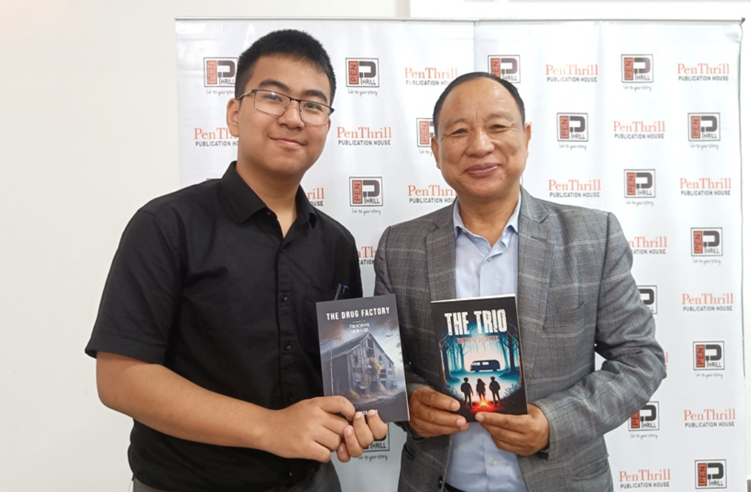 14-year-old author Kuzo Kezo publishes his second and third books