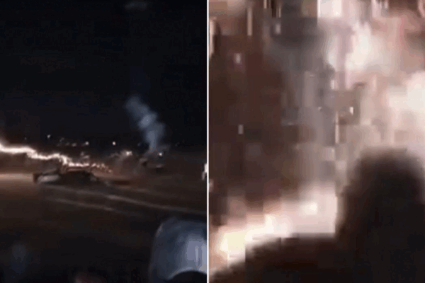 Panic erupts at Jimboomba carnival after fireworks misfire