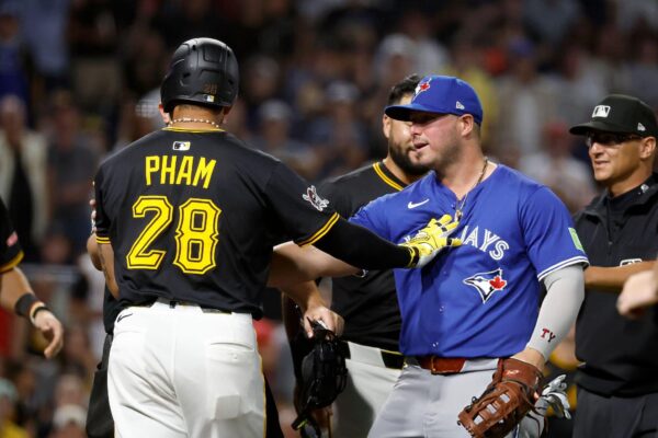 Benches clear after Tommy Pham walk as Blue Jays lose to Pirates Benches clear after Tommy Pham walk as Blue Jays lose to Pirates